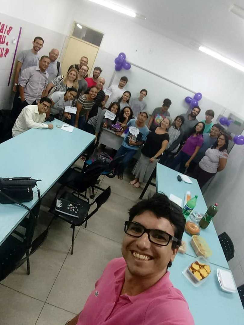 Docentes E Discentes Do Curso De Biblioteconomia Recepcionam Os